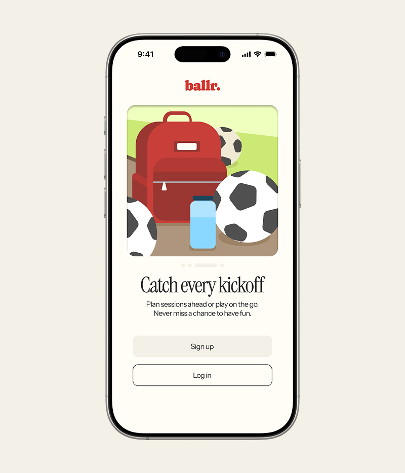 Ballr Onboarding Image