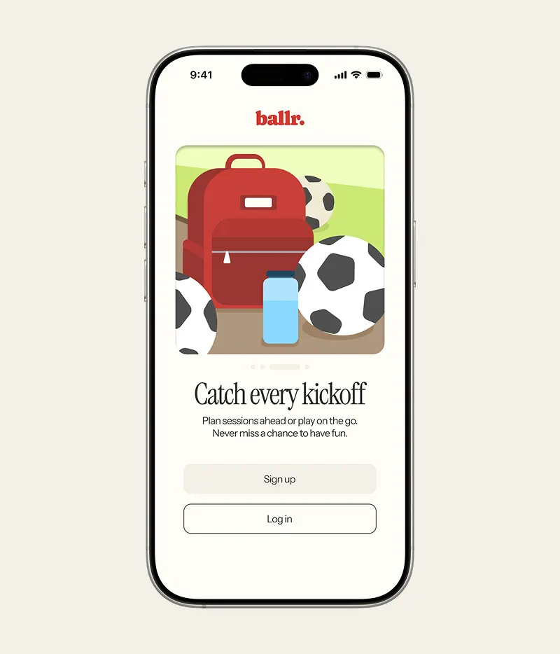 Ballr Onboarding Image