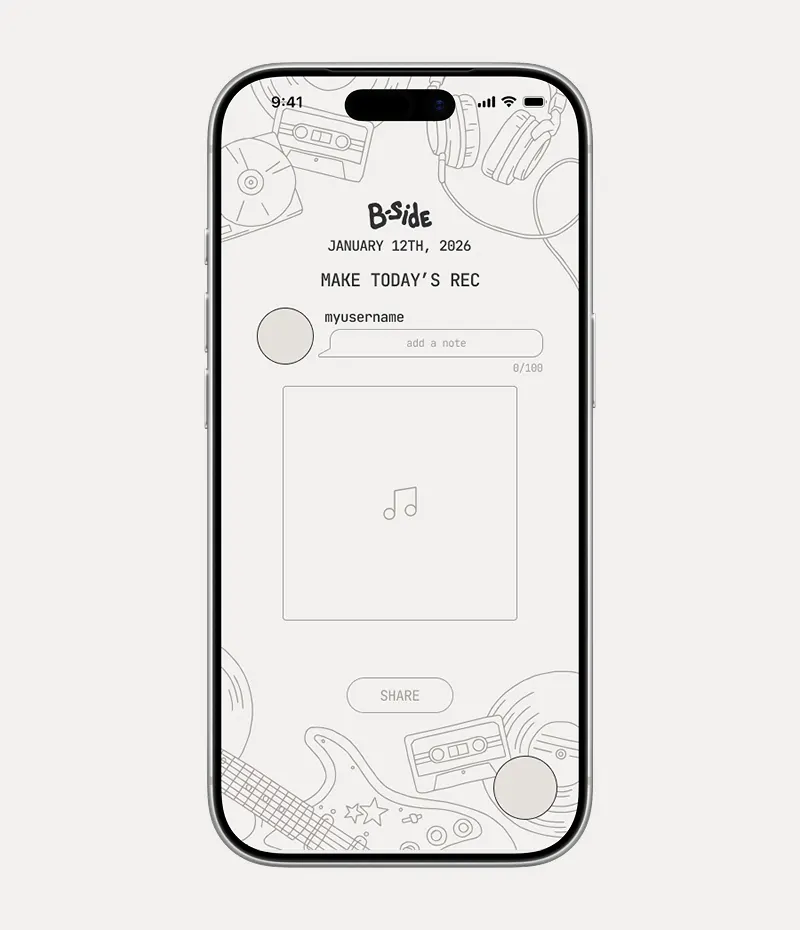 B-Side Song Recommendation Image